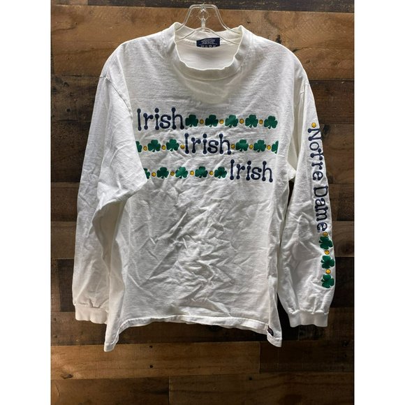Jansport Men's Norte‎ Dame Irish Long Sleeve T-Shirt Size Medium - Picture 1 of 5